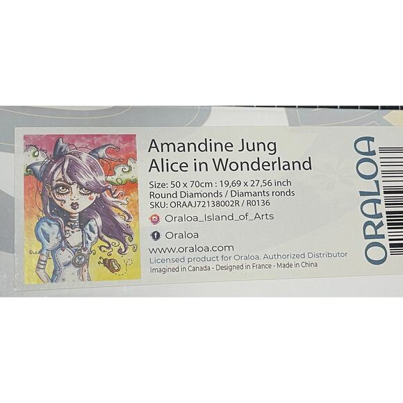 Oraloa "Alice in Wonderland" by Amandine Jung - NEW - Picture 1 of 2